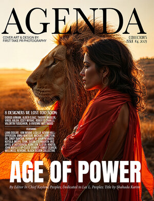AGENDA Debuts 'Age of Power' Collector's Issue #4 by Kaylene Peoples, honoring cultural icons and fashion masters; dedicated to co-founder Lee L. Peoples