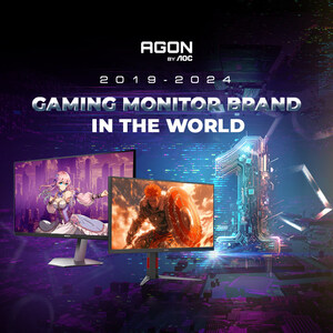 AOC Remains the World's #1 Gaming Monitor Brand for the Sixth Year Running