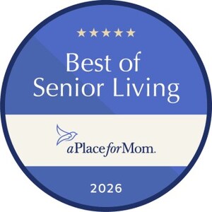 A Place for Mom Honors Meridian Senior Living and 16 Communities with 2026 Best of Senior Living Awards