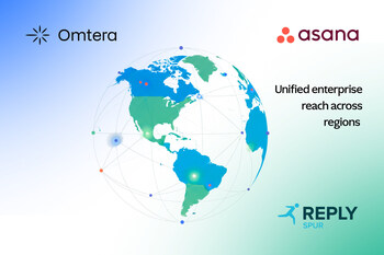 The combined global reach of Omtera and Spur Reply, supporting Asana enterprise customers across North America and EMEA with coordinated, multi-region delivery.