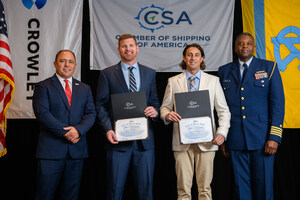 Crowley Vessels Recognized for Commitment to Safety with Jones F. Devlin Awards