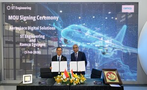 Global Aviation Solutions Provider ST Engineering Signs MoU with Ramco Systems
