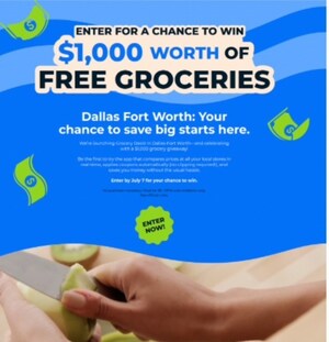 Grocery Dealz launches DFW Market with 'Thousand Dollars Worth of Free Groceries' Sweepstakes