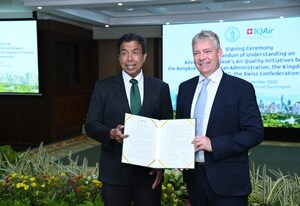 Bangkok and IQAir sign landmark partnership for clean air