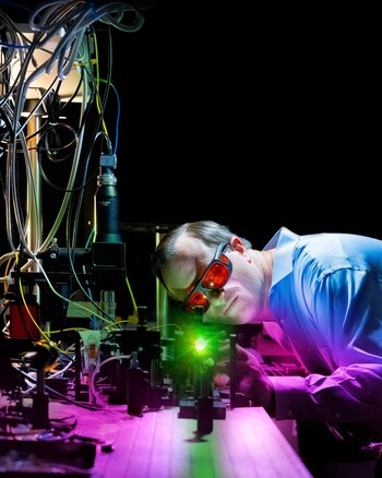 Researchers, including RIT Professor Stefan Preble, are harnessing single particles of light to shape the possibilities of a future powered by quantum technology.