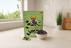 Setton Farms Launches New Dark Chocolate Pistachios with Sea Salt