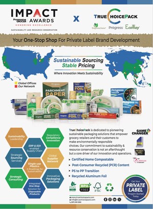 TrueChoicePack Receives 2025 Progressive Grocer Impact Award