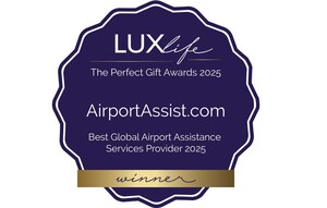 AirportAssist.com Wins Prestigious Perfect Gift Awards 2025, Redefining Luxury Travel Experiences