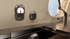AeroPuck's interchangeable accessories to create tailored interior environments.